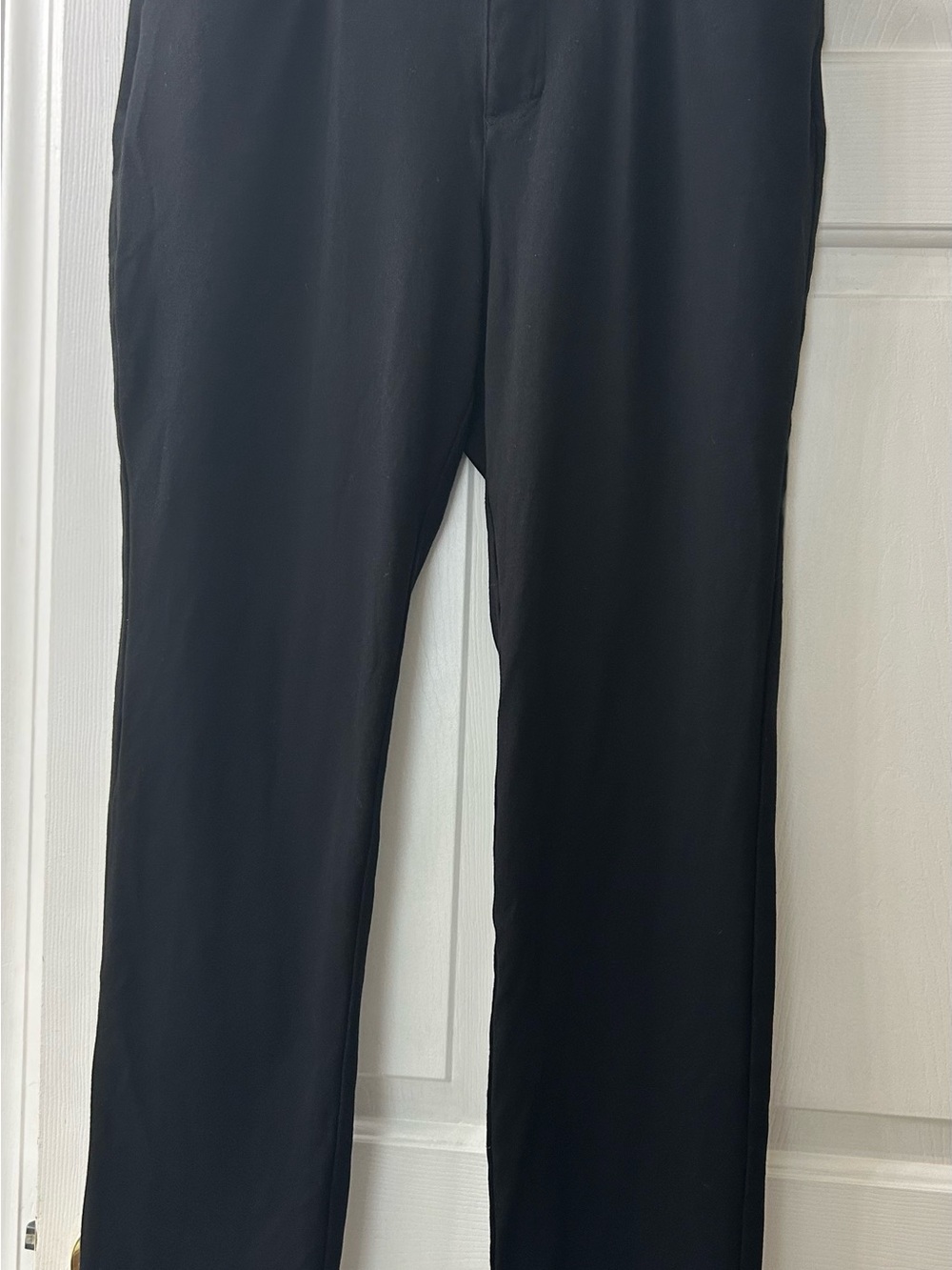 Christopher & Banks Classic Black Straight-Leg Pants Size 12